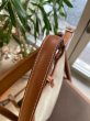 画像5: 【美品】HERMES エルメス トリム35 ヴィブラート×バレニア フォーブ シルバー金具 E刻印□ コンビ ヴィンテージ 中古 ショルダーバッグ ハンドバッグ レディース 女性用 ブランド 本革 レザー ブラウン 茶色 希少 レア プレゼント ギフト バック (5)