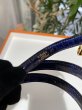 画像3: 【極美品】HERMES エルメス ショルダーストラップ アリゲーターリセ ブルー ゴールド金具 クロコダイル 中古 レディース 女性用 バンドリエール ブランド エキゾチックレザー 本革 青 希少 レア プレゼント ギフト バッグ用 ケリー ボリード バック (3)