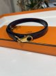 画像1: 【極美品】HERMES エルメス ショルダーストラップ アリゲーターリセ ブルー ゴールド金具 クロコダイル 中古 レディース 女性用 バンドリエール ブランド エキゾチックレザー 本革 青 希少 レア プレゼント ギフト バッグ用 ケリー ボリード バック (1)